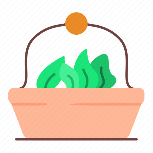 Pot, leaf, nature, bucket icon - Download on Iconfinder