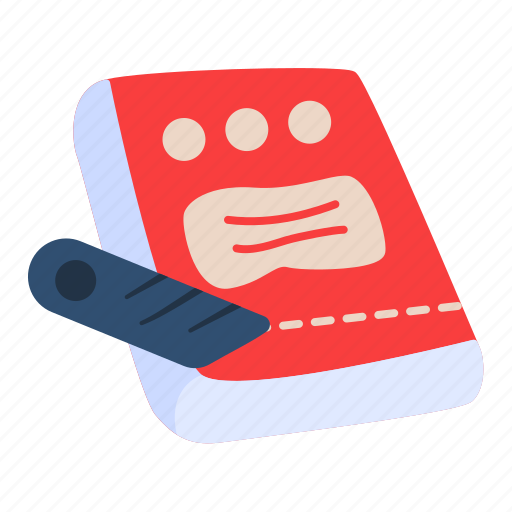 Book, cutter, art, knowledge icon - Download on Iconfinder