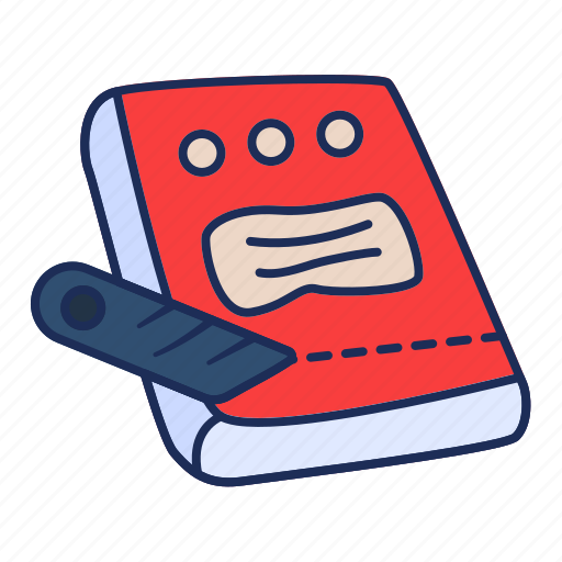 Book, cutter, art, knowledge icon - Download on Iconfinder
