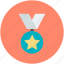 award, award badge, award ribbon, ribbon, star badge 
