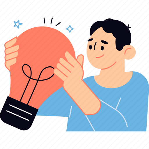 Idea, innovation, light bulb, brainstorming, startup, solution, tips illustration - Download on Iconfinder
