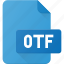 design, extension, file, font, otf, page, type 