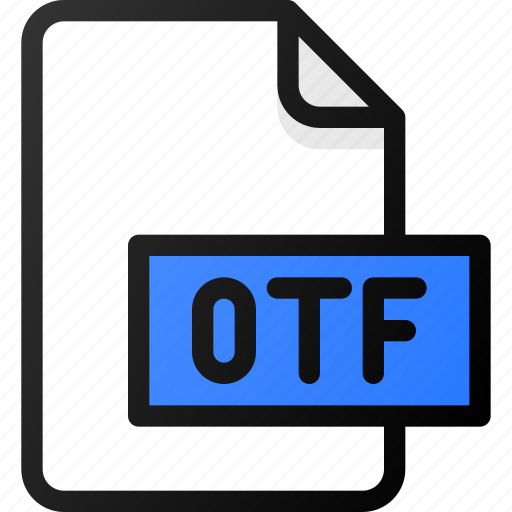 Otf, file, document, font icon - Download on Iconfinder