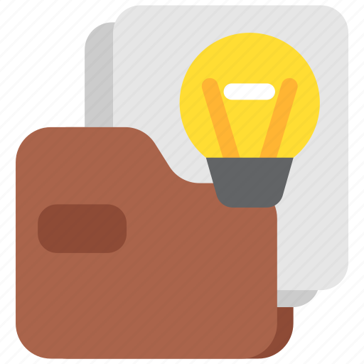 Designthinking, document, file, folder, idea, project, thinking icon - Download on Iconfinder