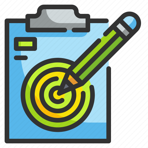 Define, edit, goal, pencil, target icon - Download on Iconfinder