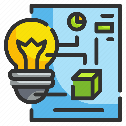 Bulb, creative, design, idea, paper icon - Download on Iconfinder