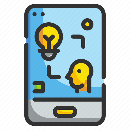 Application, creative, design, smartphone, thinking icon - Download on Iconfinder