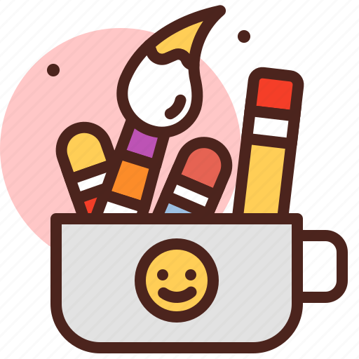 Artist, creative, cup, digital, tools icon - Download on Iconfinder