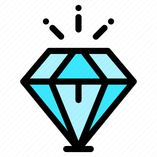 Diamond, quality, shine, premium icon - Download on Iconfinder