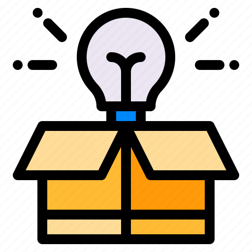 Idea, box, creative, solution, package icon - Download on Iconfinder