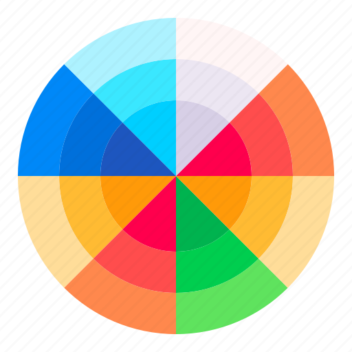 Palette, painting, colors, wheel, color icon - Download on Iconfinder