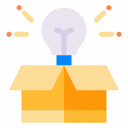 Package, box, solution, creative, idea icon - Download on Iconfinder