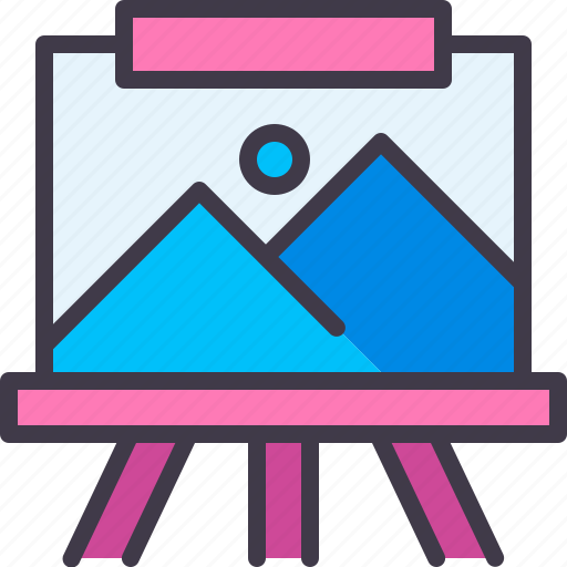 Paint, art, painting, drawing, canvas icon - Download on Iconfinder