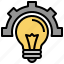 idea, innovation, lightbulb, creative, setting, education 