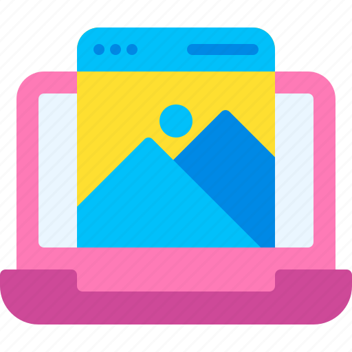 Page, web, laptop icon - Download on Iconfinder
