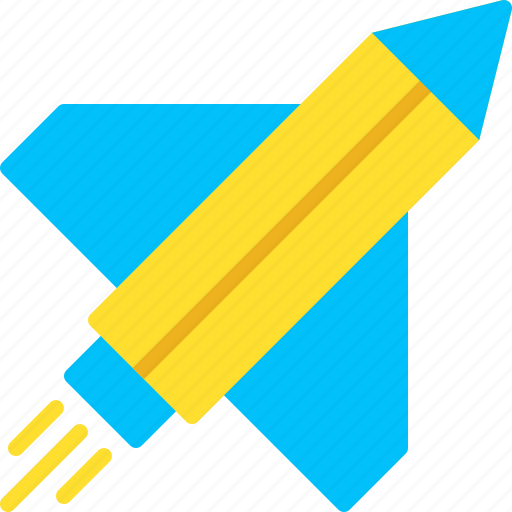 Launch, art, education, rocket, pencil icon - Download on Iconfinder