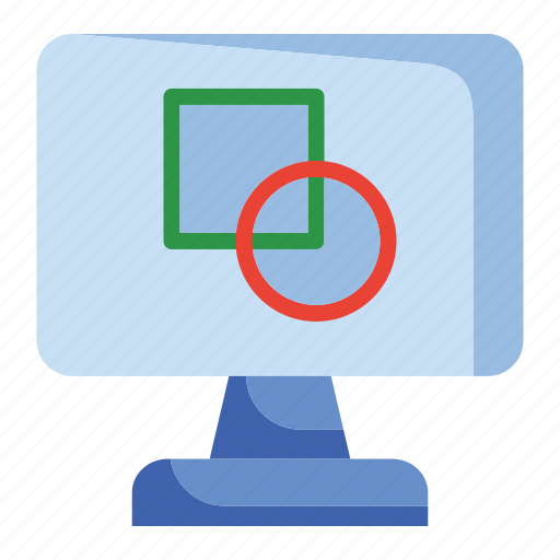 Computer graphic, graphic-tool, graphic-design, monitor icon - Download on Iconfinder