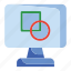computer graphic, graphic-tool, graphic-design, monitor 