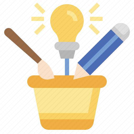 Brainstorm, art, fresh, idea, plant, light icon - Download on Iconfinder