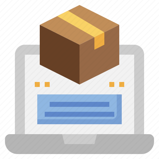 Packaging, shipping, delivery, package, box, laptop, technology icon - Download on Iconfinder