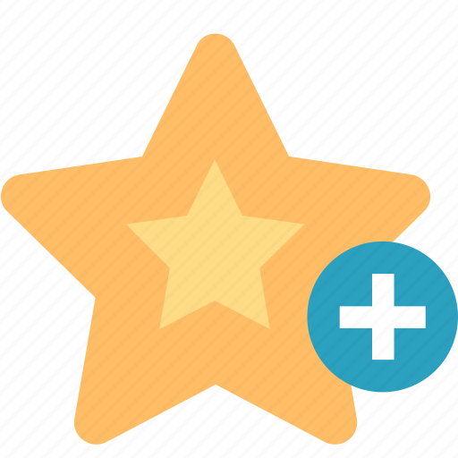 Add, chosen, favourite, like, plus, rating, star icon - Download on Iconfinder