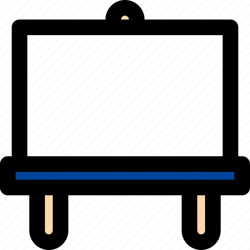 Whiteboard, blackboard, graph, board, education, edit, tools icon - Download on Iconfinder