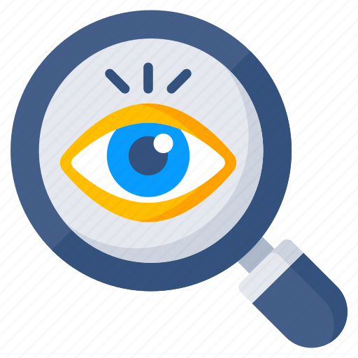 Search monitoring, inspection, visualization, vision analysis, find monitoring icon - Download on Iconfinder