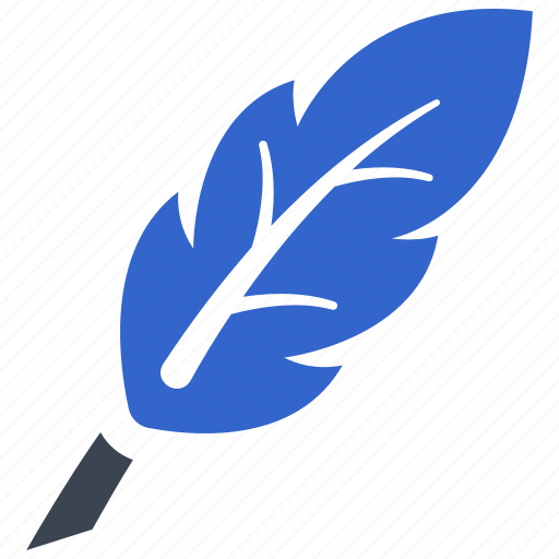 Feather, light, ornament, calligraphy, write, quill icon - Download on Iconfinder