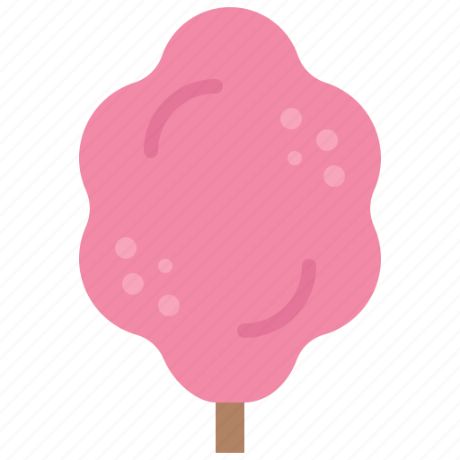 Cotton, candy, fluffy, fair, dessert, sweet, sugar icon - Download on Iconfinder
