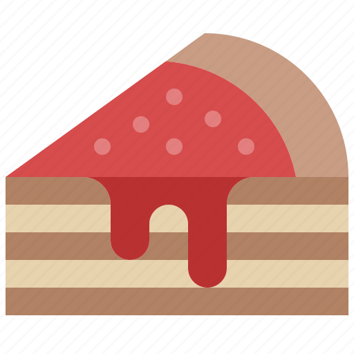 Crepe, cake, sweet, dessert, piece, bakery, food icon - Download on Iconfinder