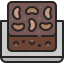 brownie, chocolate, cake, sweet, dessert, piece, bakery 