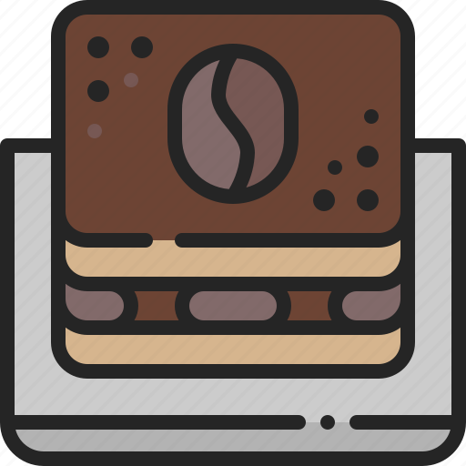 Tiramisu, cake, italian, dessert, coffee, sweet, bakery icon - Download on Iconfinder