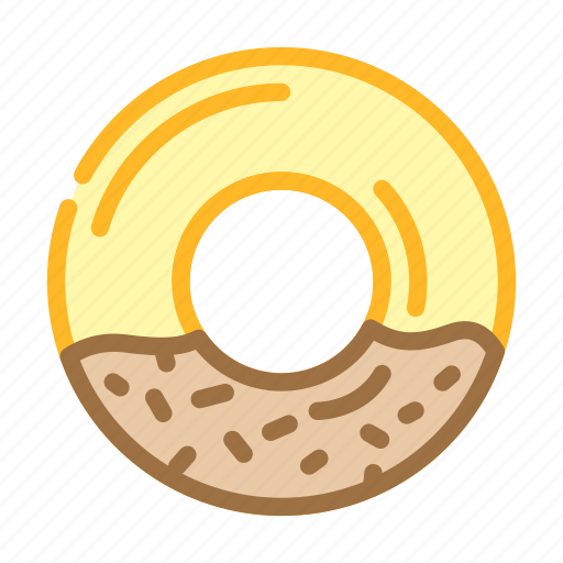 Donut, dessert, delicious, food, chocolate, cream, fruity icon - Download on Iconfinder