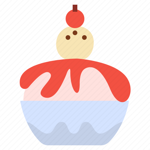 Bingsu, dessert, ice, snow, sweet icon - Download on Iconfinder