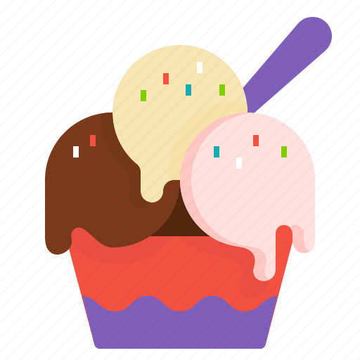 Chocolate, cream, dessert, ice, scoop, sweet icon - Download on Iconfinder