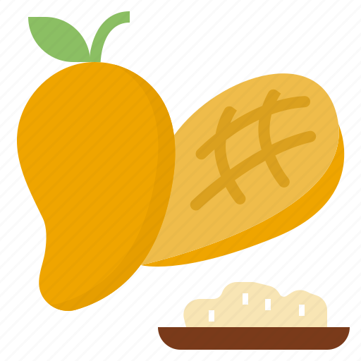Dessert, mango, rice, sticky, sweet icon - Download on Iconfinder