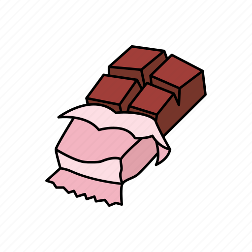 Chocolate, bar, brown icon - Download on Iconfinder