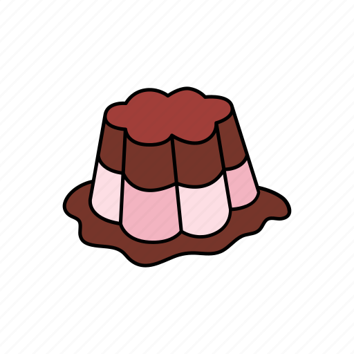 Chocolate, pudding, desserts, brown, sweet, fast, jelly icon - Download on Iconfinder