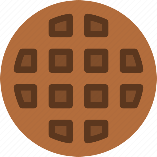 Waffle, viennese, food, and, restaurant, dessert, bakery icon - Download on Iconfinder