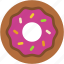 donut, doughnut, baker, dessert, food, and, restaurant, sweet 