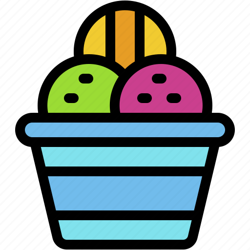 Ice, cream, dessert, summer, food, and, restaurant icon - Download on Iconfinder