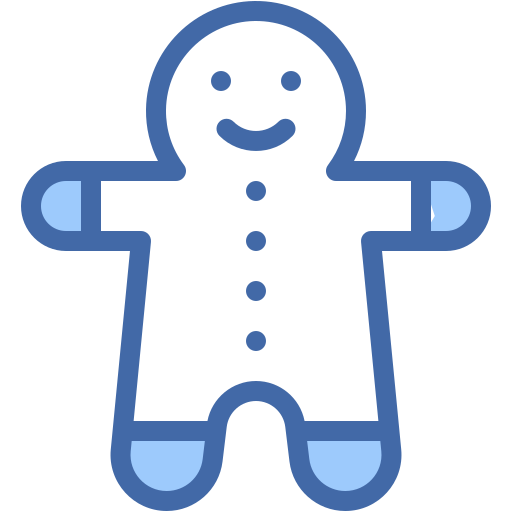 Gingerbread, man, food, and, restaurant, cookie, dessert icon - Free download