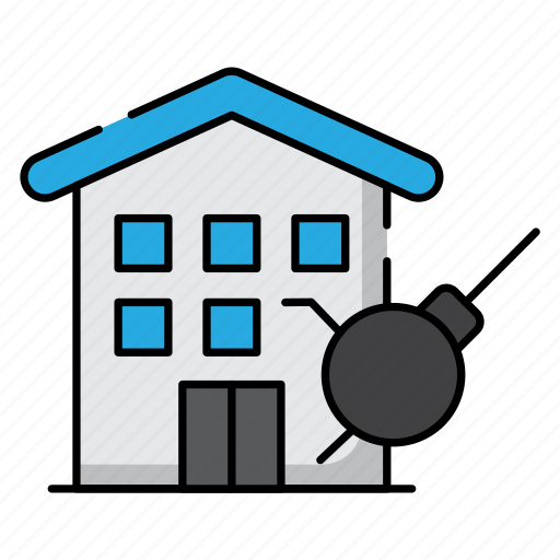 House, demolishing, building, demolition, urban, renewal, property icon - Download on Iconfinder