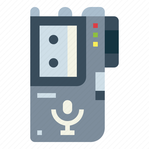 Dictaphone, voice, recorder, record, tape icon - Download on Iconfinder