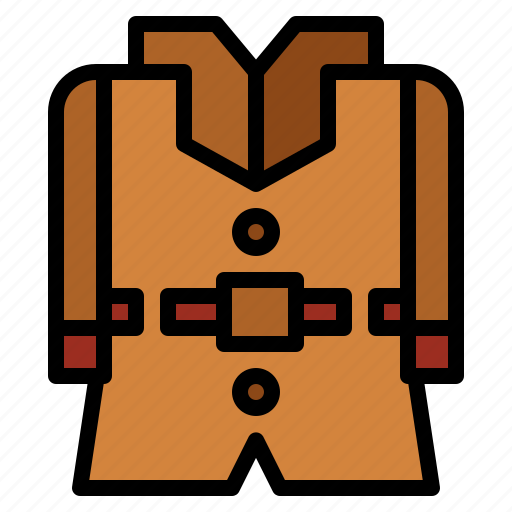 Clothes, coat, garment, jacket icon - Download on Iconfinder