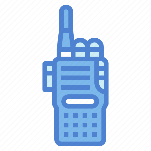 Walkie, talkie, radio, communication, portable, transceiver icon - Download on Iconfinder