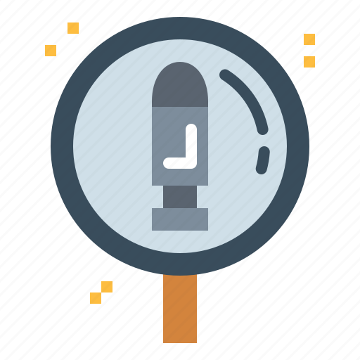 Bullets, evidence, glass, magnifying, weapons icon - Download on Iconfinder