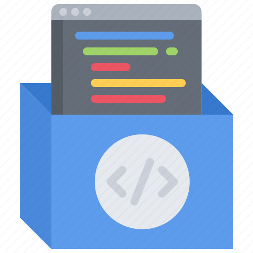 Box, code, developer, development, programmer, software icon - Download on Iconfinder