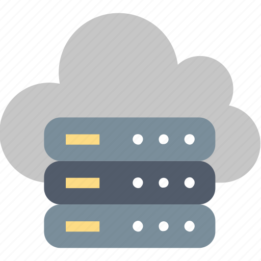 Cloud, storage, data, database, online, server, service icon - Download on Iconfinder