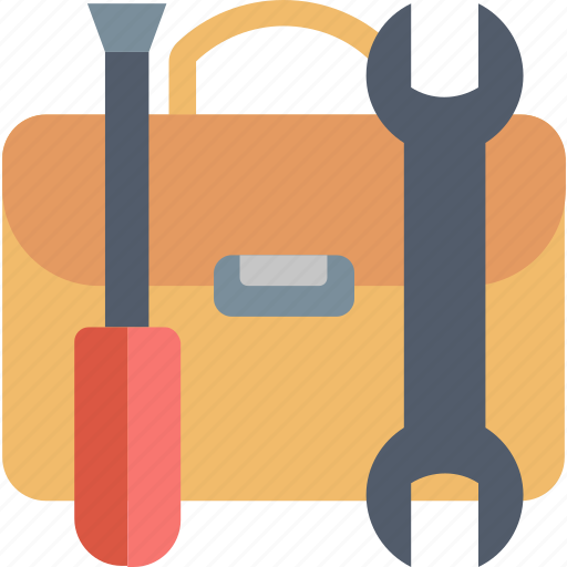 Technical, tools, briefcase, help, screwdriver, support, wrench icon - Download on Iconfinder